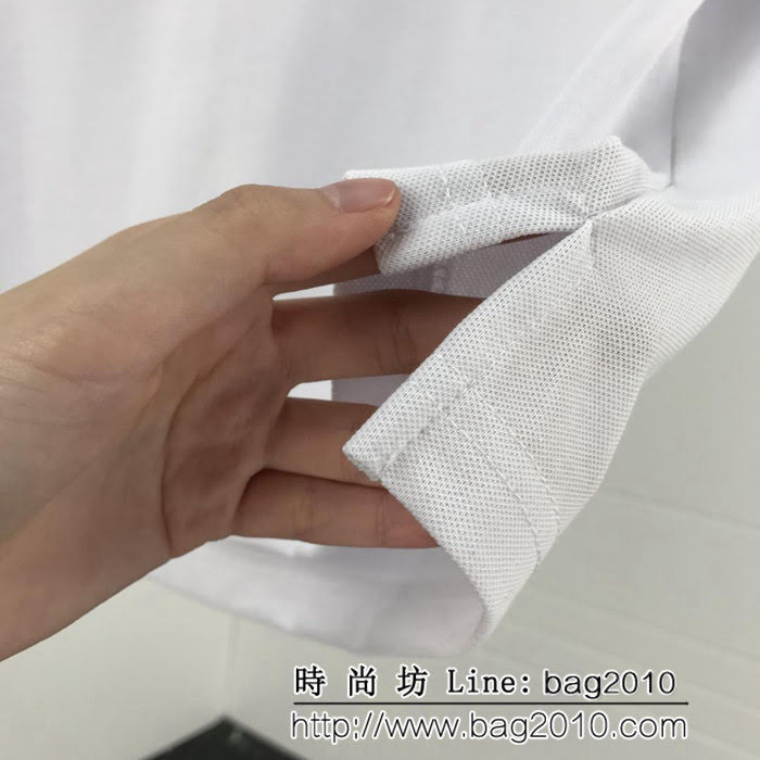 GUCCI古馳 19ss早春新款 絲光珠地棉 男款Polo衫 LA XXV 背後刺繡字母 ydi1774
